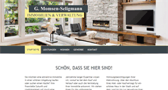 Desktop Screenshot of gms-immobilien.de
